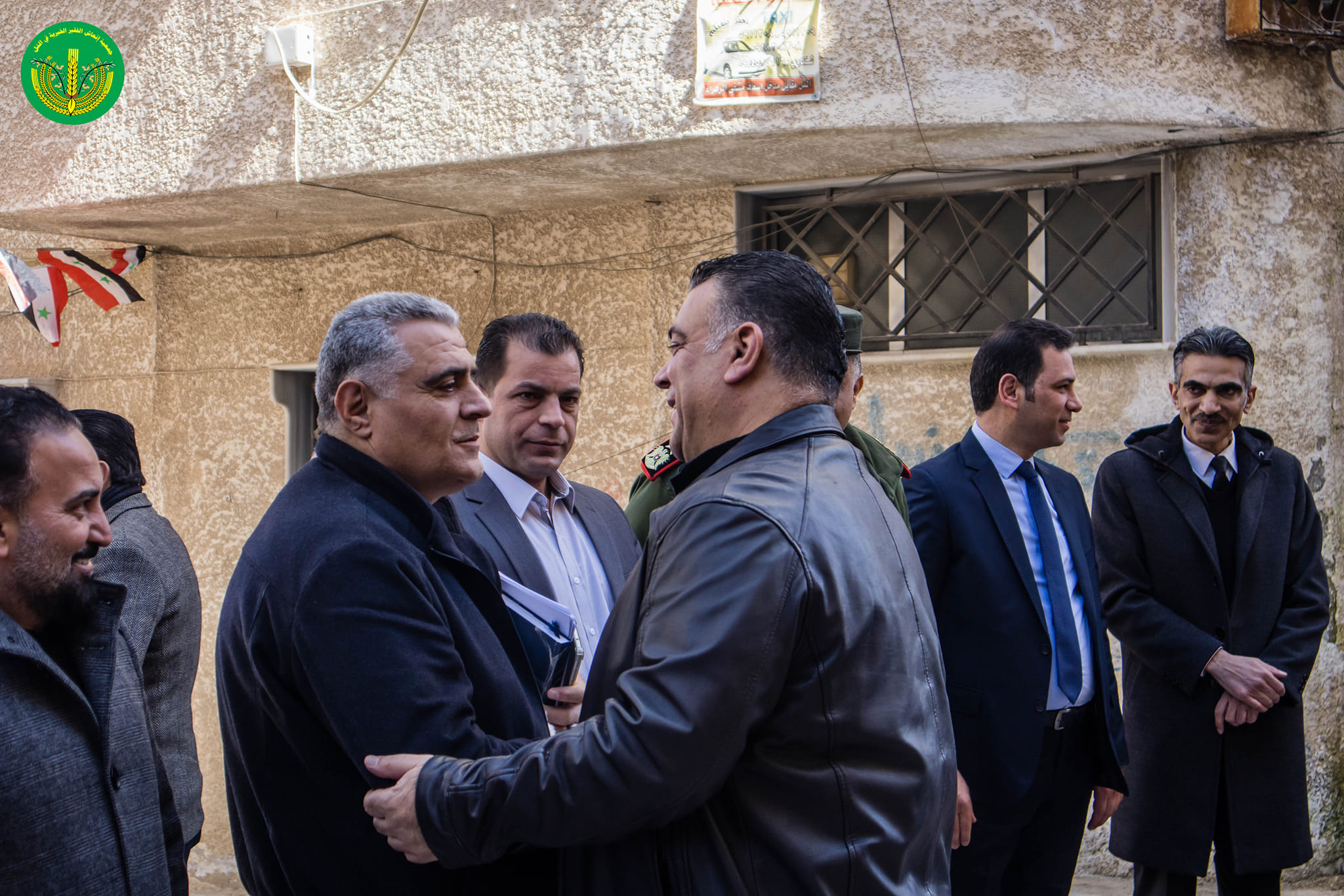 زيارةٍ كريمة ومهمه في لقاءٍ جماهيري من محافظ ريف دمشق